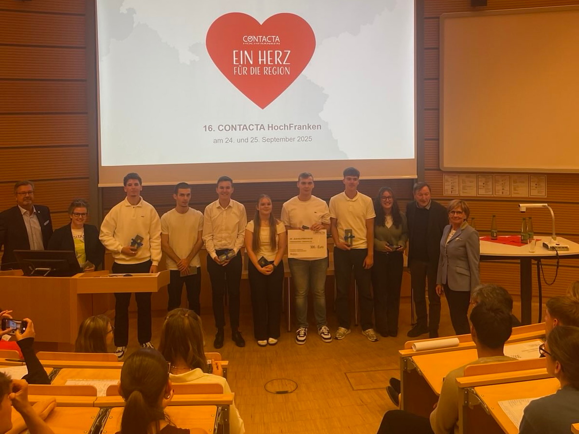 Auszeichnung auf der Contacta