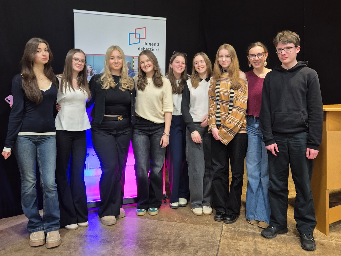 Starker Auftritt bei „Jugend debattiert“