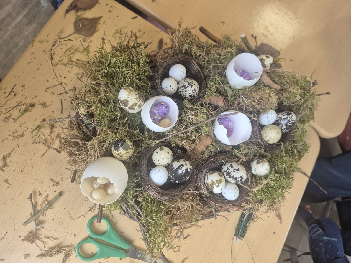 Frühling in der Schulgarten-AG